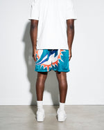 Miami Dolphins Big Logo Retro Shorts