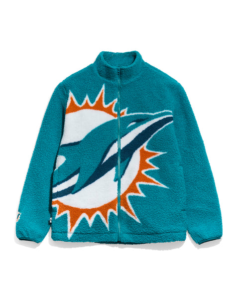 MiamiDolphinsBigLogoSherpaJack