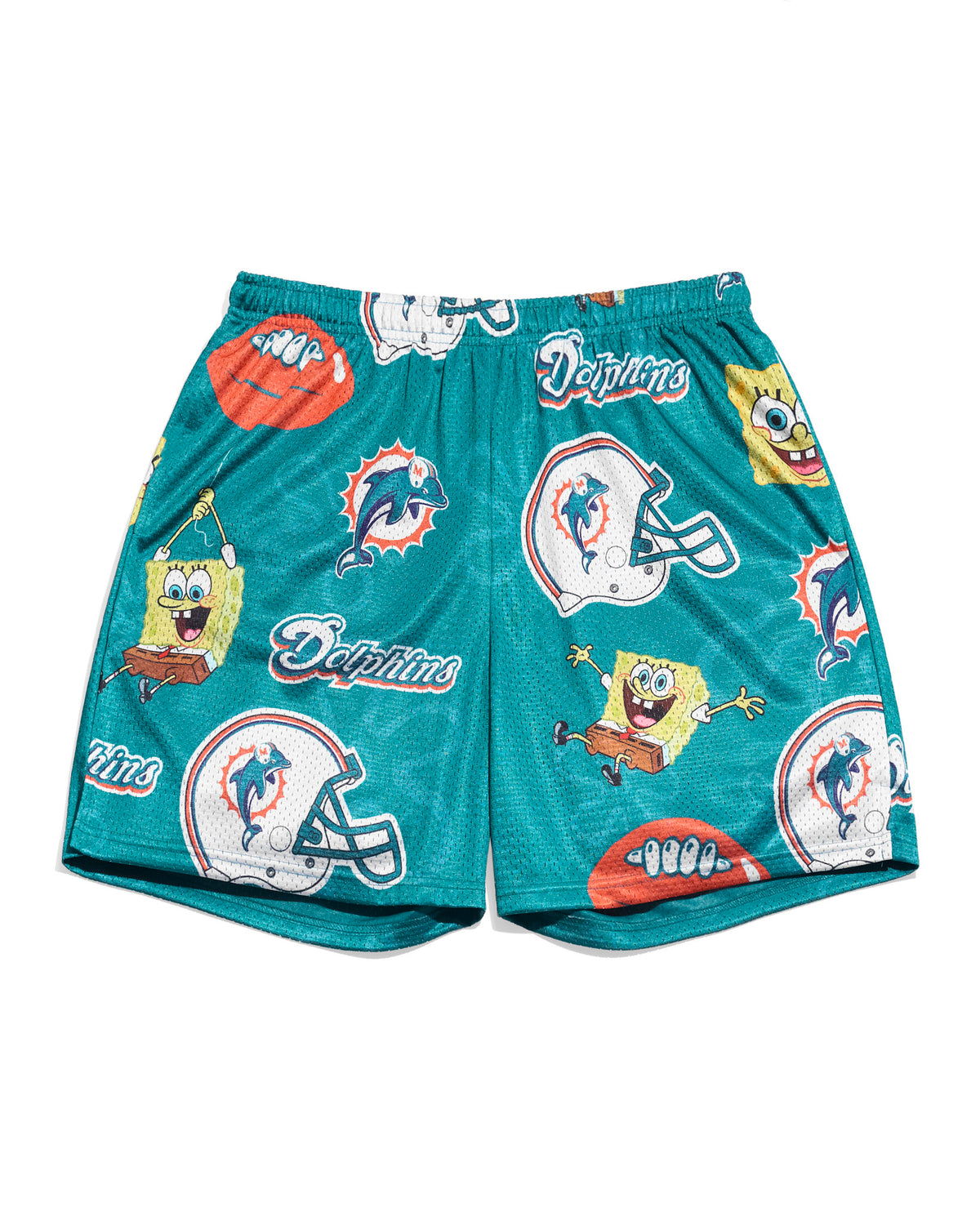 Miami Dolphins Classic & SpongeBob SquarePants Retro Shorts