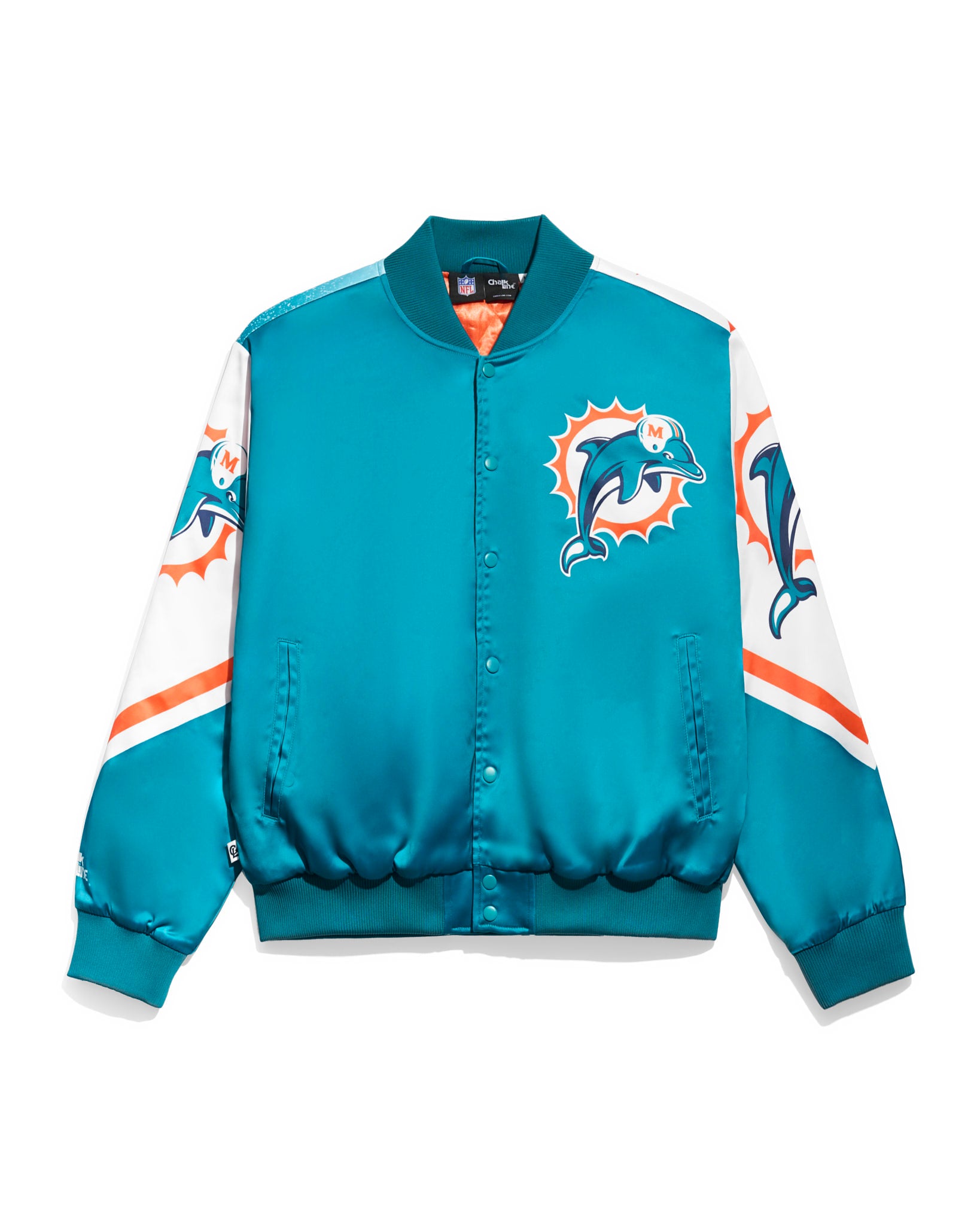 Miami Dolphins Logo Fanimation Jacket