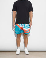 Miami Dolphins Saw Blade Retro Shorts