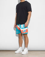 Miami Dolphins Saw Blade Retro Shorts
