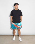 Miami Dolphins Saw Blade Retro Shorts