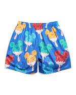 Mickey Mouse Ice Cream Blue Retro Shorts