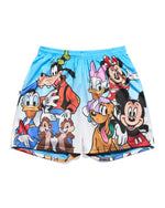 Mickey and Friends Blue Retro Shorts