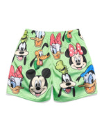 Mickey and Friends Heads Retro Shorts