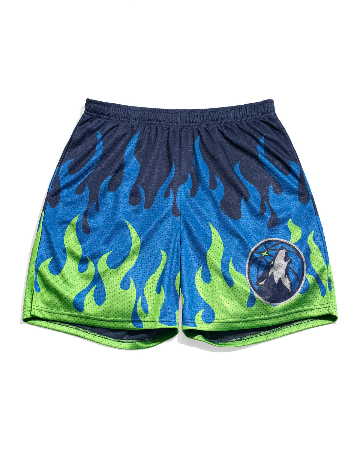 Minnesota Timberwolves Flame Shorts