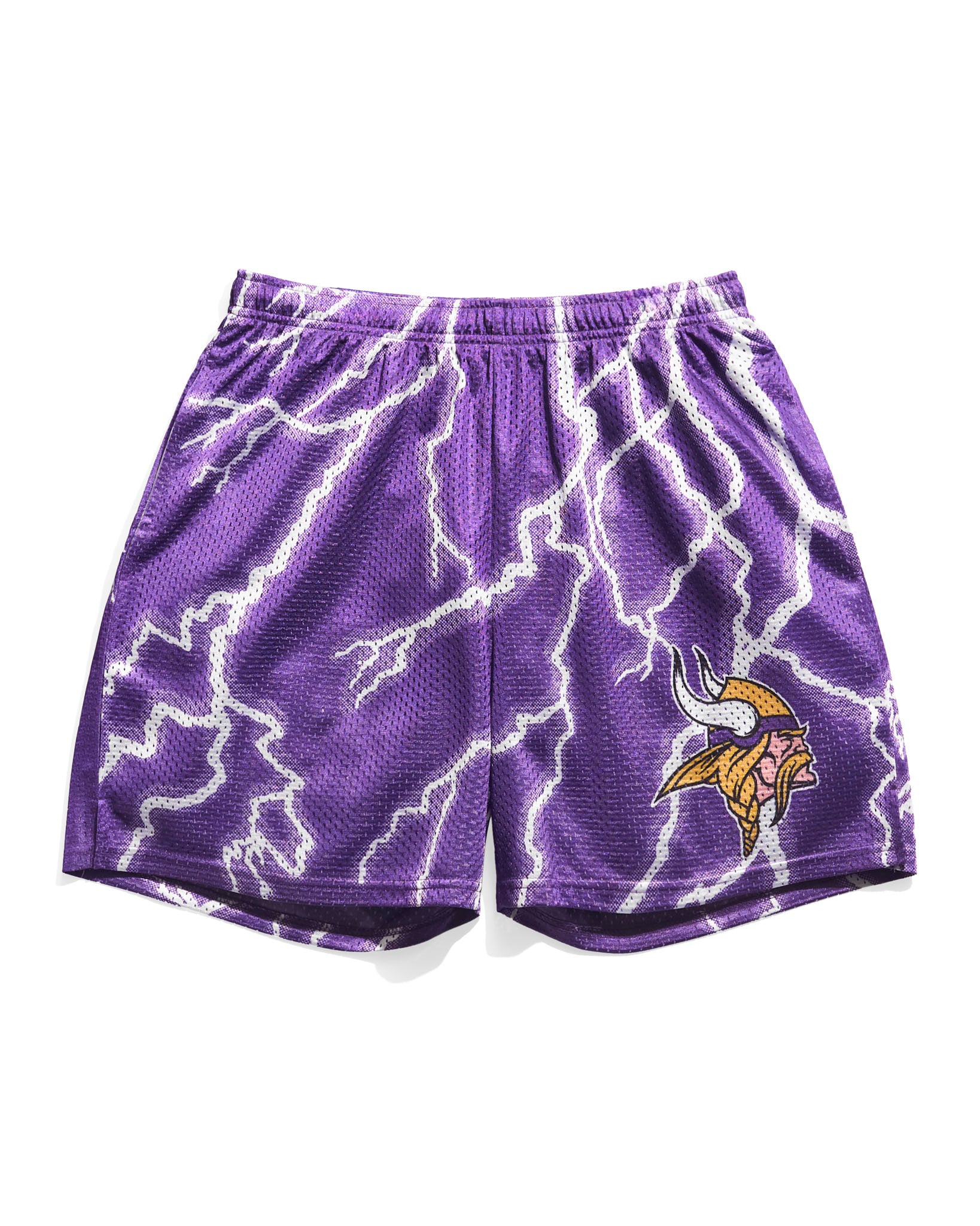 Minnesota Vikings Lightning Retro Shorts