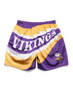 Minnesota Vikings Saw Blade Retro Shorts