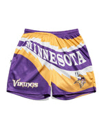 Minnesota Vikings Saw Blade Retro Shorts