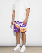 Minnesota Vikings Saw Blade Retro Shorts