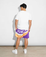 Minnesota Vikings Saw Blade Retro Shorts