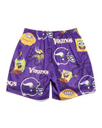 Minnesota Vikings & SpongeBob SquarePants Retro Shorts
