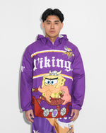 Minnesota Vikings x SpongeBob SquarePants Anorak Jacket