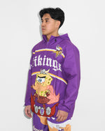 Minnesota Vikings x SpongeBob SquarePants Anorak Jacket