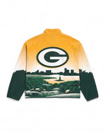 Green Bay Packers Landscape Quarter Zip Microfleece Pullover