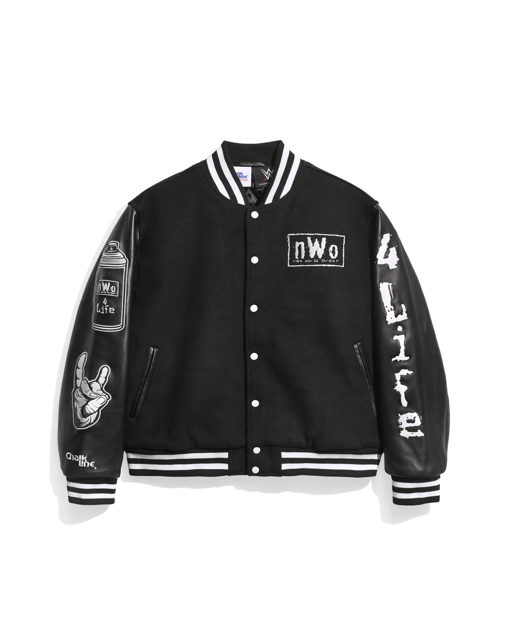 NWO Varsity Jacket – Chalk Line Apparel