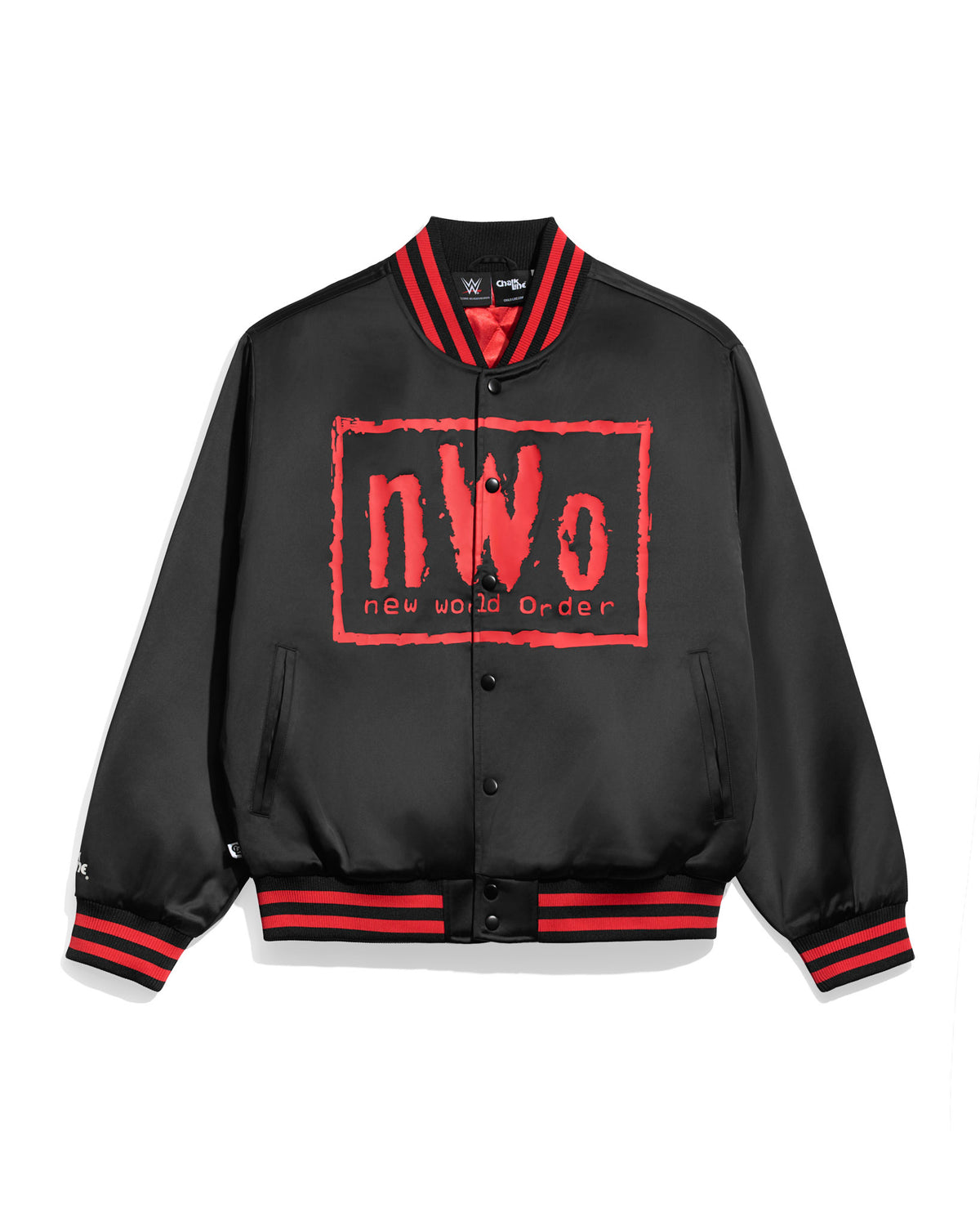 NWO Wolfpac Quilted Satin Jacket