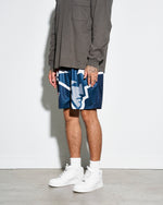 New England Patriots Big Logo Retro Shorts