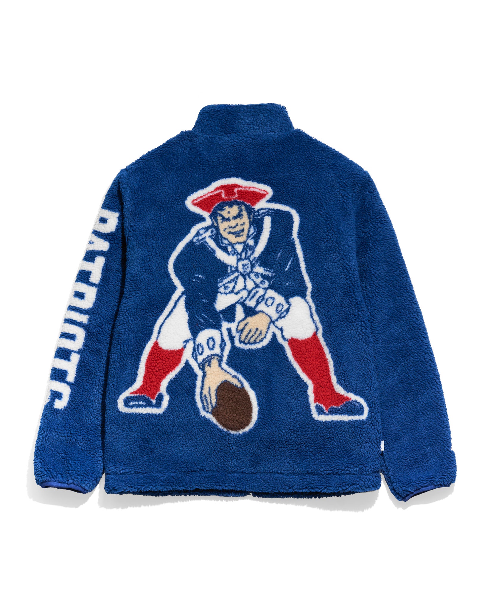 New England Patriots Big Logo Sherpa Jacket