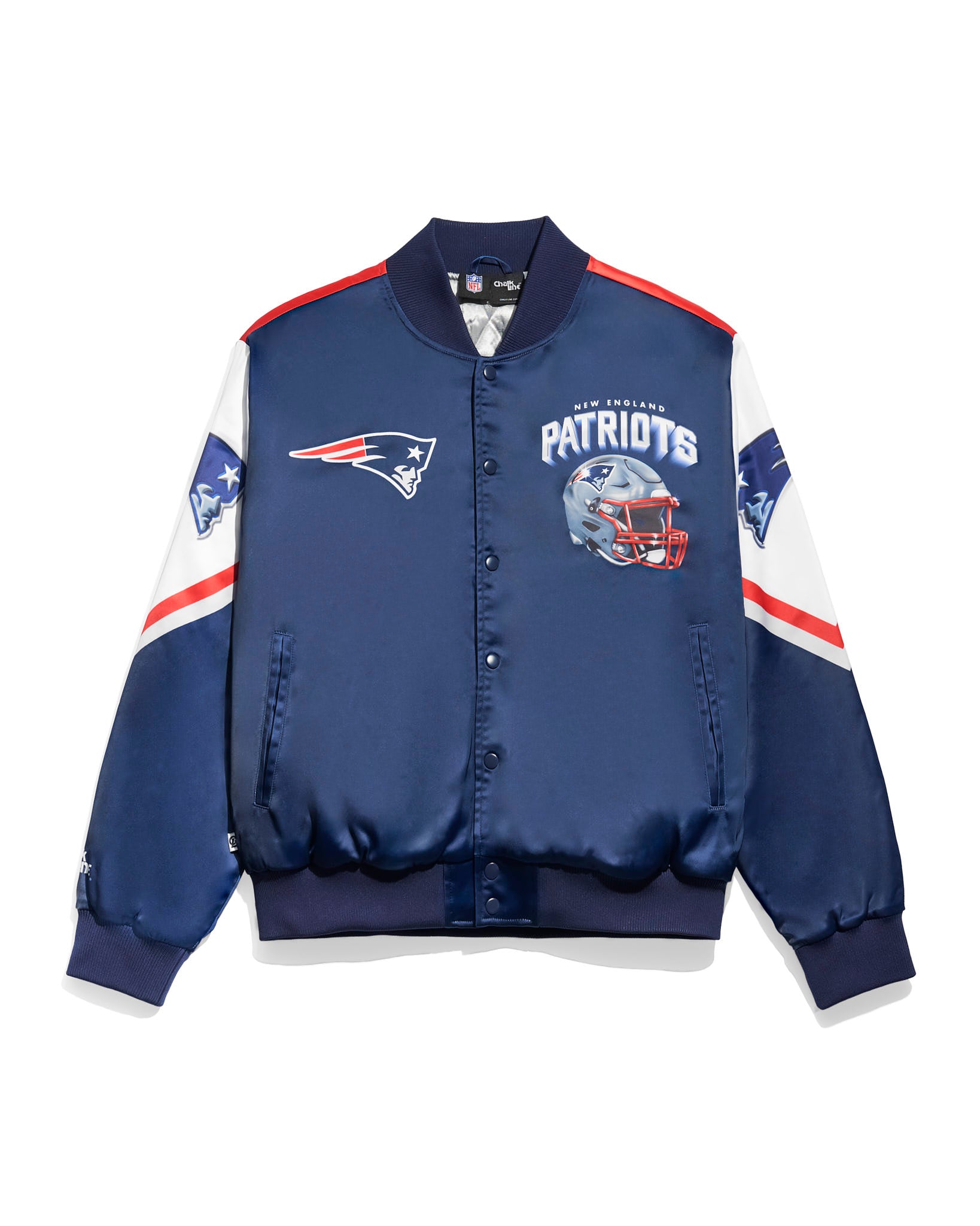 New England Patriots Helmet Fanimation Jacket