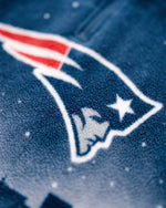 New England Patriots Landscape Quarter Zip Microfleece Pullover