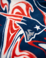 New England Patriots Marble Full Zip Microfleece