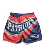 New England Patriots Saw Blade Retro Shorts