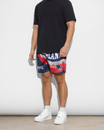 New England Patriots Saw Blade Retro Shorts