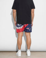 New England Patriots Saw Blade Retro Shorts