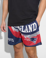 New England Patriots Saw Blade Retro Shorts