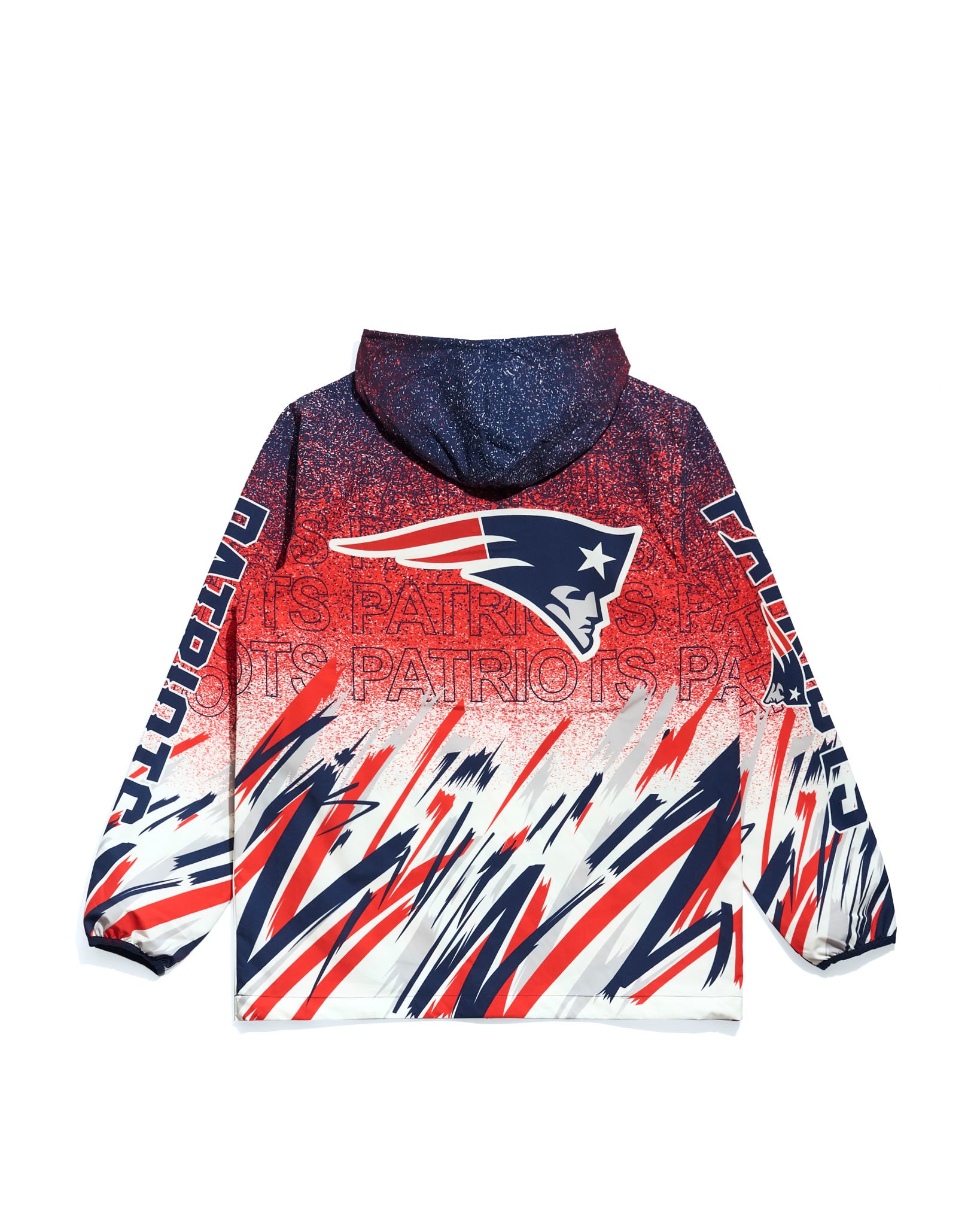 New England Patriots Sketch Anorak Jacket