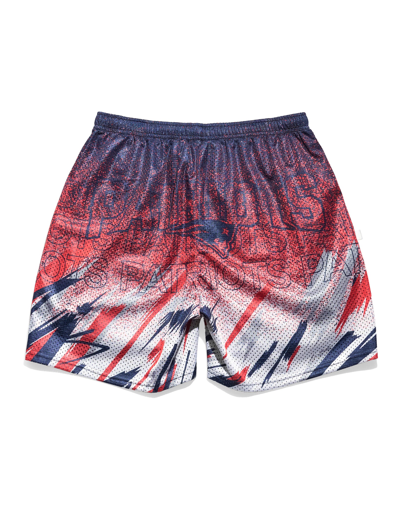 New England Patriots Sketch Retro Shorts