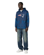 New England Patriots & X-Men Comic Zip Up Hoodie