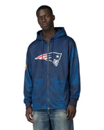 New England Patriots & X-Men Comic Zip Up Hoodie