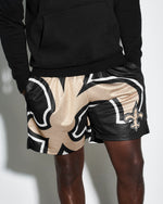New Orleans Saints Big Logo Retro Shorts