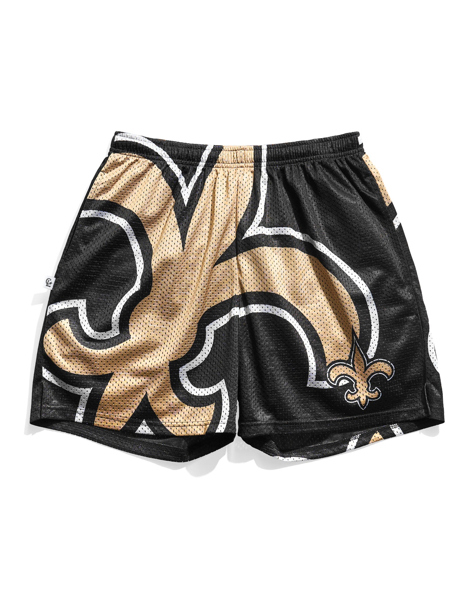 New Orleans Saints Big Logo Retro Shorts