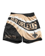 New Orleans Saints Saw Blade Retro Shorts
