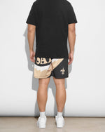 New Orleans Saints Saw Blade Retro Shorts