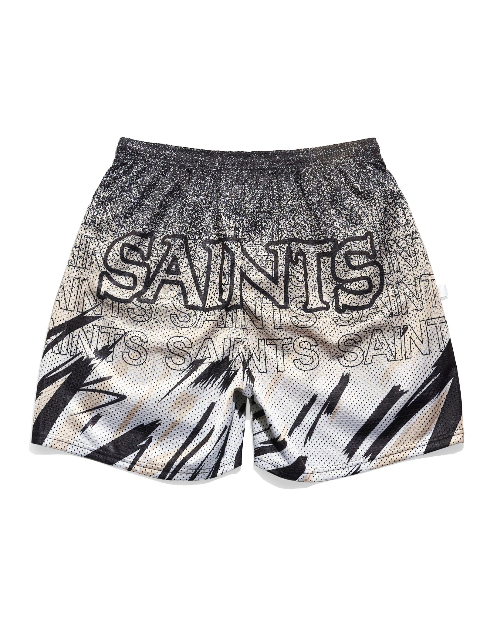 New Orleans Saints Sketch Retro Shorts