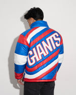 New York Giants 3D Quilted Puffer Jacket