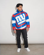 New York Giants 3D Quilted Puffer Jacket
