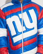 New York Giants 3D Quilted Puffer Jacket