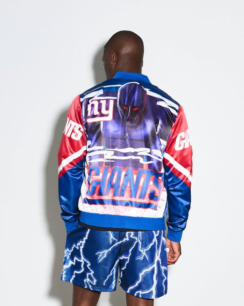 New York Giants Fanimation Satin Jacket S