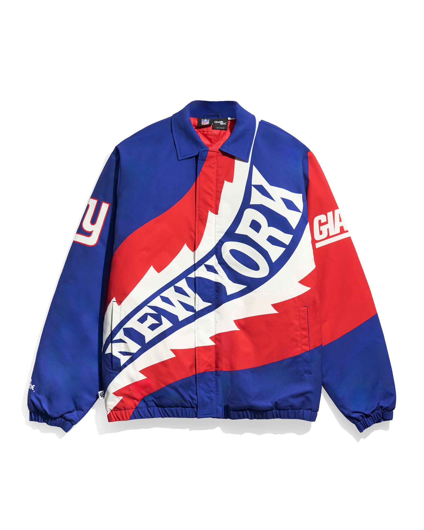 New York Giants Saw Blade Quilted Puffer Jacket