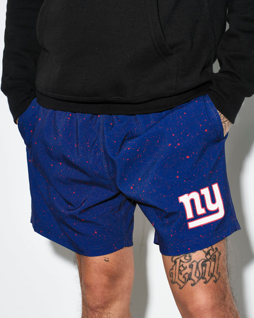 NFL New York Giants Speckle Active Shorts 2XL / 5.5