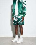 New York Jets Big Logo Retro Shorts