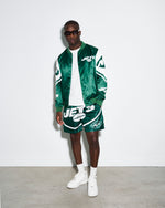 New York Jets Fanimation Satin Jacket