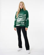 New York Jets Landscape Quarter Zip Microfleece Pullover