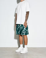 New York Jets Lightning Retro Shorts